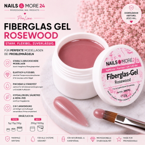 NAM24 - Fiberglas Gel Rosewood | (5-250g)